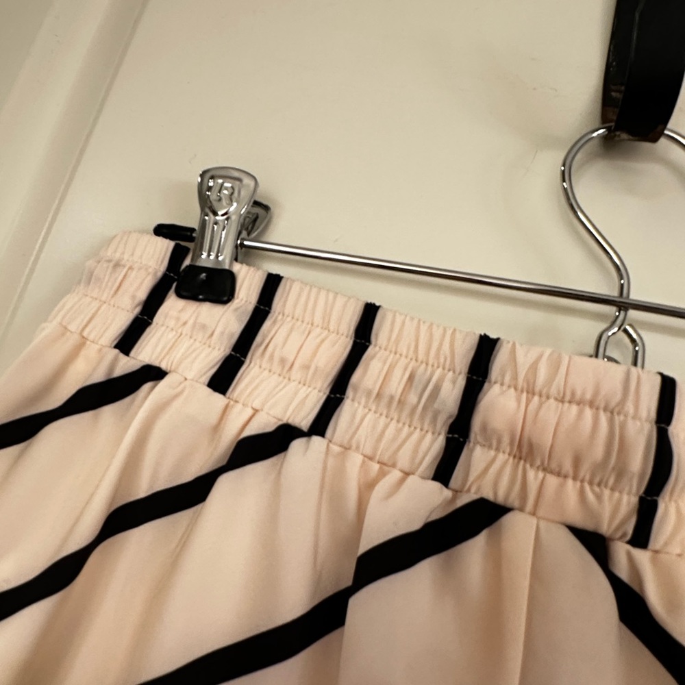 Striped Black/Cream Shorts & Button Up Set - Picture 4 of 16